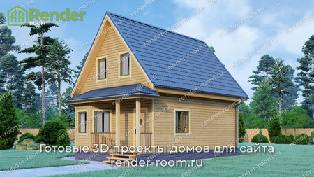 Проект П-1273 Площадь: 82, Размер: 7х8