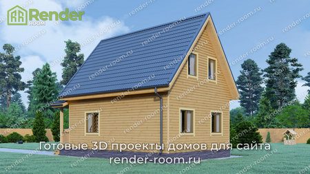 Проект П-1273 Площадь: 82, Размер: 7х8