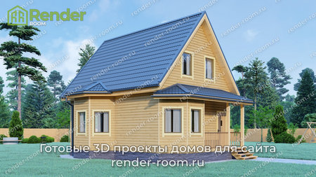 Проект П-1273 Площадь: 82, Размер: 7х8