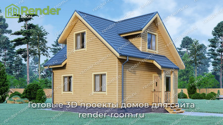 Проект П-1274 Площадь: 88, Размер: 7х8