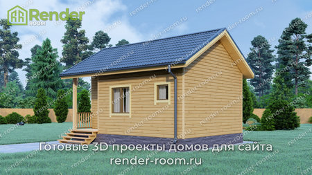 Проект  Площадь: 35, Размер: 5х7