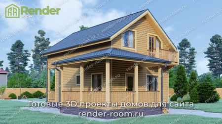 Проект  Площадь: 108, Размер: 6х9