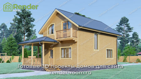 Проект  Площадь: 108, Размер: 6х9