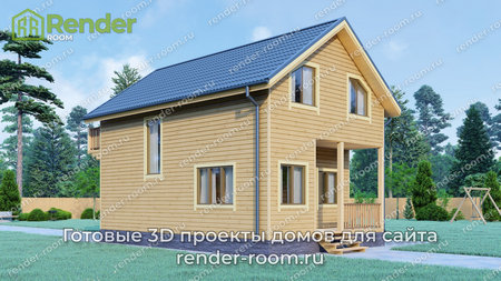 Проект  Площадь: 108, Размер: 6х9