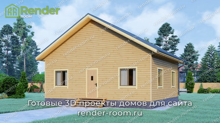 Проект П-1278 Площадь: 120, Размер: 8х10