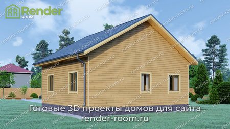 Проект П-1278 Площадь: 120, Размер: 8х10