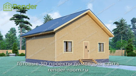 Проект П-1278 Площадь: 120, Размер: 8х10