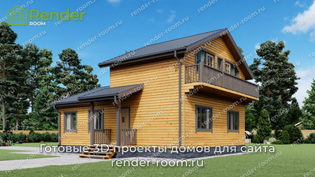 Проект  Площадь: 105, Размер: 8х10