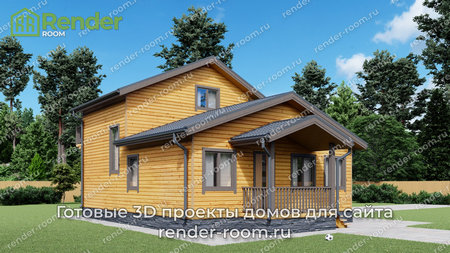 Проект  Площадь: 105, Размер: 8х10