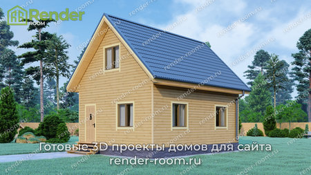 Проект П-1281 Площадь: 79, Размер: 6х8