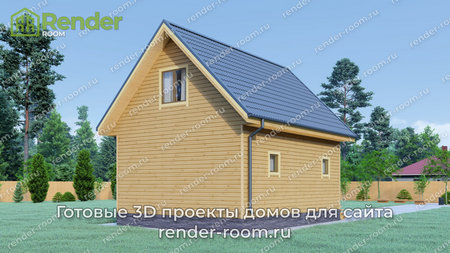 Проект П-1281 Площадь: 79, Размер: 6х8