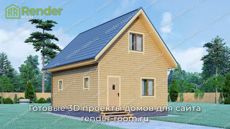 Проект П-1281 Площадь: 79, Размер: 6х8