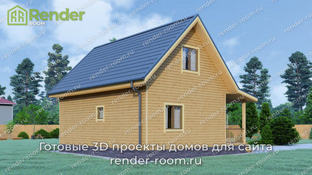 Проект П-1282 Площадь: 96, Размер: 8х9