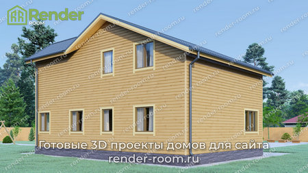 Проект  Площадь: 172, Размер: 8х12