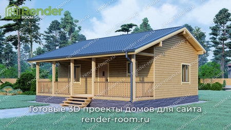 Проект  Площадь: 50, Размер: 6х9