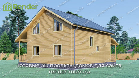 Проект П-1285 Площадь: 182, Размер: 10х11