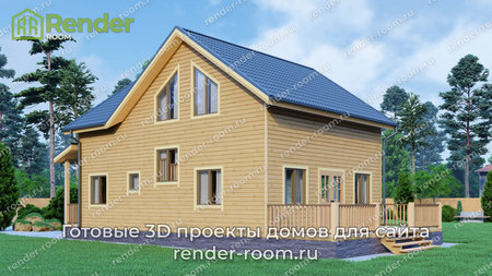 Проект  Площадь: 129, Размер: 7х10