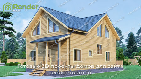 Проект  Площадь: 129, Размер: 7х10