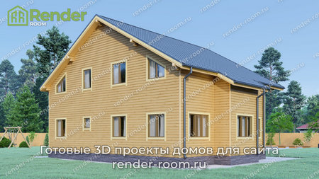 Проект  Площадь: 212, Размер: 9х12