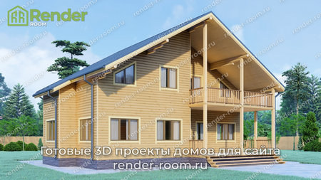 Проект  Площадь: 212, Размер: 9х12