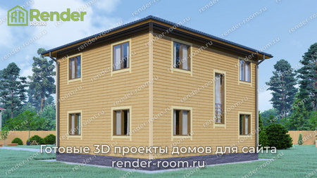 Проект П-129 Площадь: 134,98, Размер: 10х11