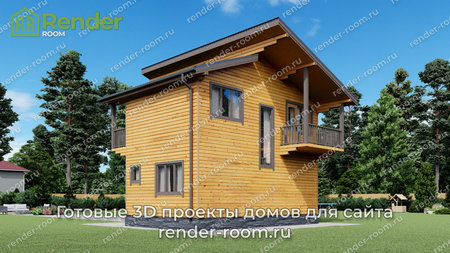 Проект П-1291 Площадь: 100, Размер: 7х8