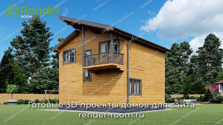 Проект П-1291 Площадь: 100, Размер: 7х8