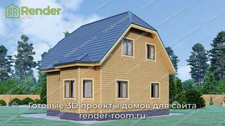 Проект  Площадь: 118, Размер: 8х10