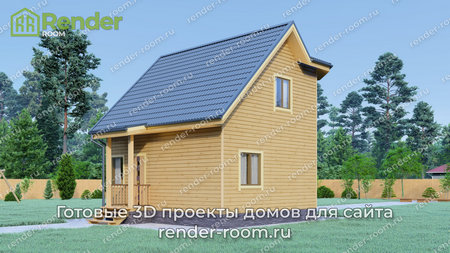 Проект П-1295 Площадь: 72, Размер: 7х7