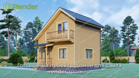 Проект  Площадь: 60, Размер: 6х6