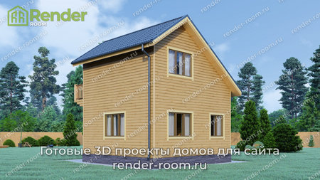 Проект  Площадь: 60, Размер: 6х6