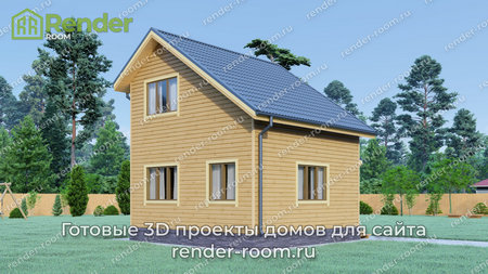 Проект  Площадь: 60, Размер: 6х6