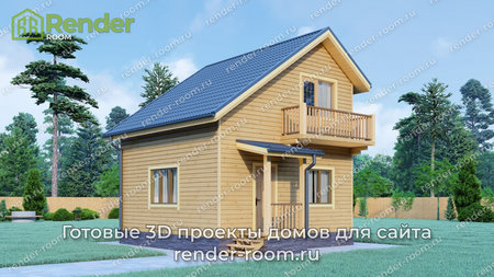 Проект  Площадь: 60, Размер: 6х6