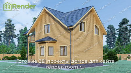 Проект  Площадь: 105, Размер: 7х9