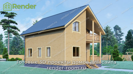 Проект  Площадь: 105, Размер: 7х9