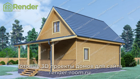 Проект  Площадь: 126, Размер: 6х9