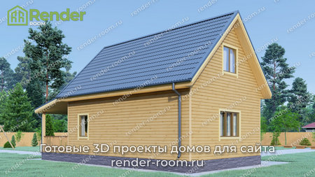 Проект  Площадь: 126, Размер: 6х9