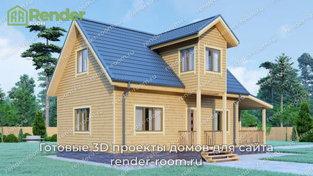 Проект  Площадь: 126, Размер: 6х9