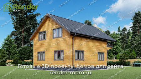 Проект  Площадь: 153, Размер: 8х11