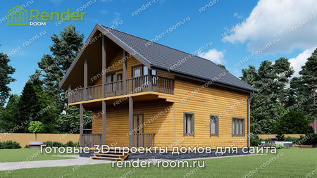 Проект  Площадь: 153, Размер: 8х11