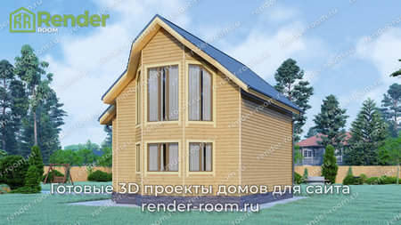 Проект  Площадь: 108, Размер: 7х9