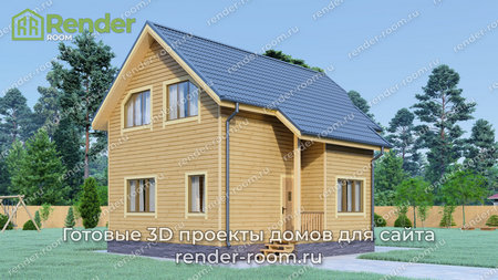 Проект  Площадь: 108, Размер: 7х9