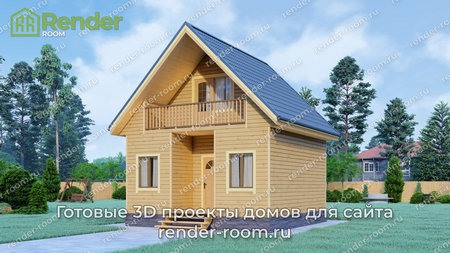 Проект  Площадь: 65, Размер: 6х6