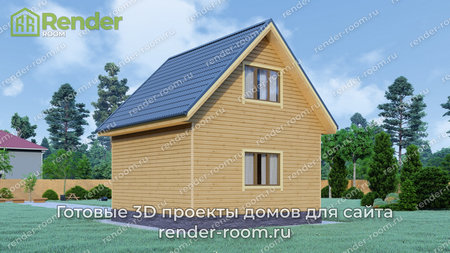 Проект  Площадь: 65, Размер: 6х6