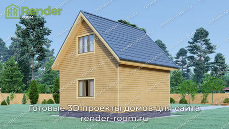 Проект  Площадь: 65, Размер: 6х6