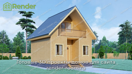 Проект  Площадь: 65, Размер: 6х6