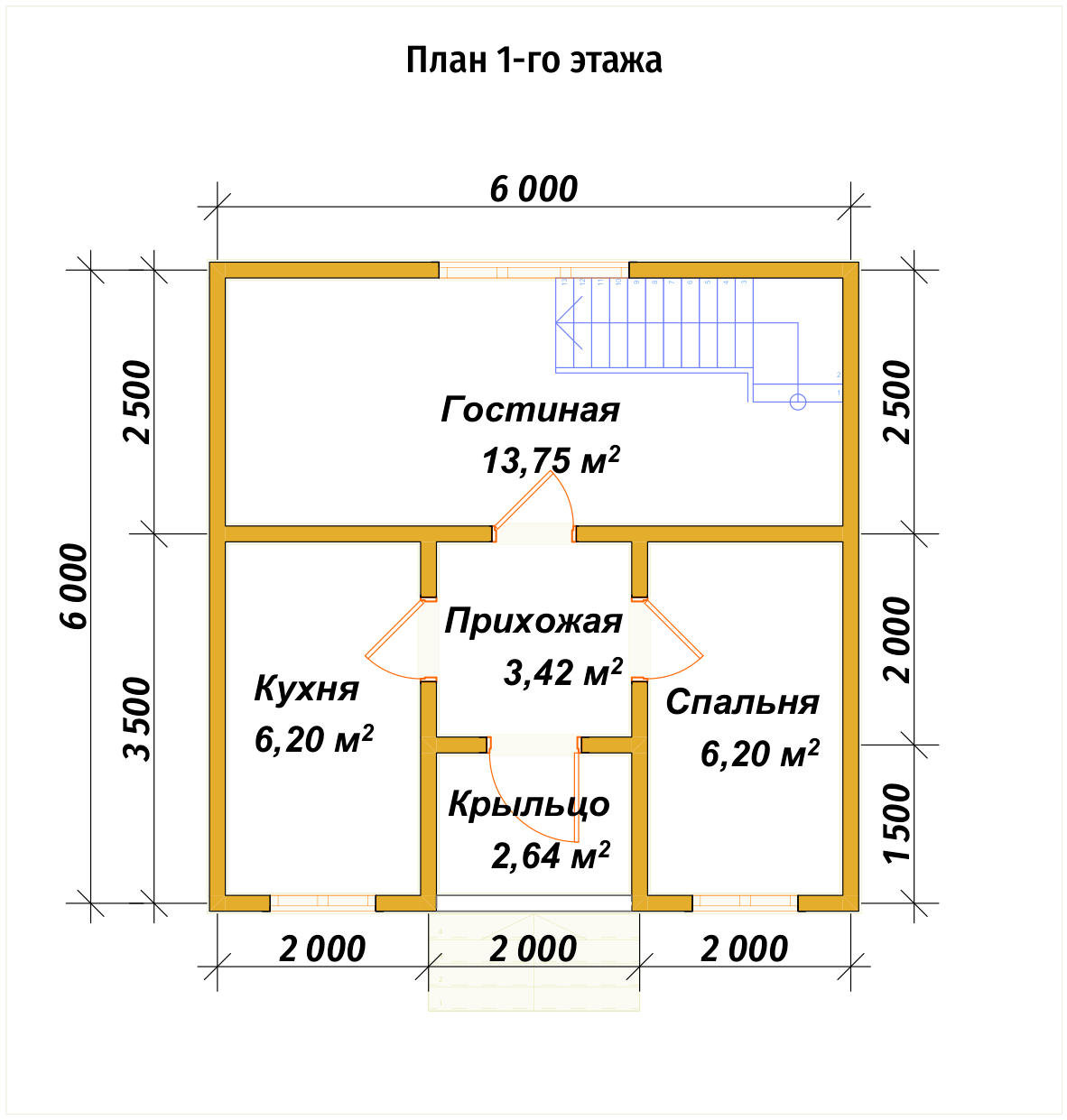П-1310 План первого этажа П-1310 План первого этажа