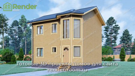 Проект  Площадь: 82, Размер: 6х8