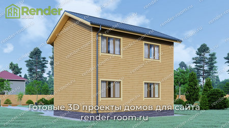 Проект  Площадь: 82, Размер: 6х8