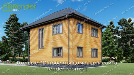 Проект П-1313 Площадь: 135, Размер: 7х9